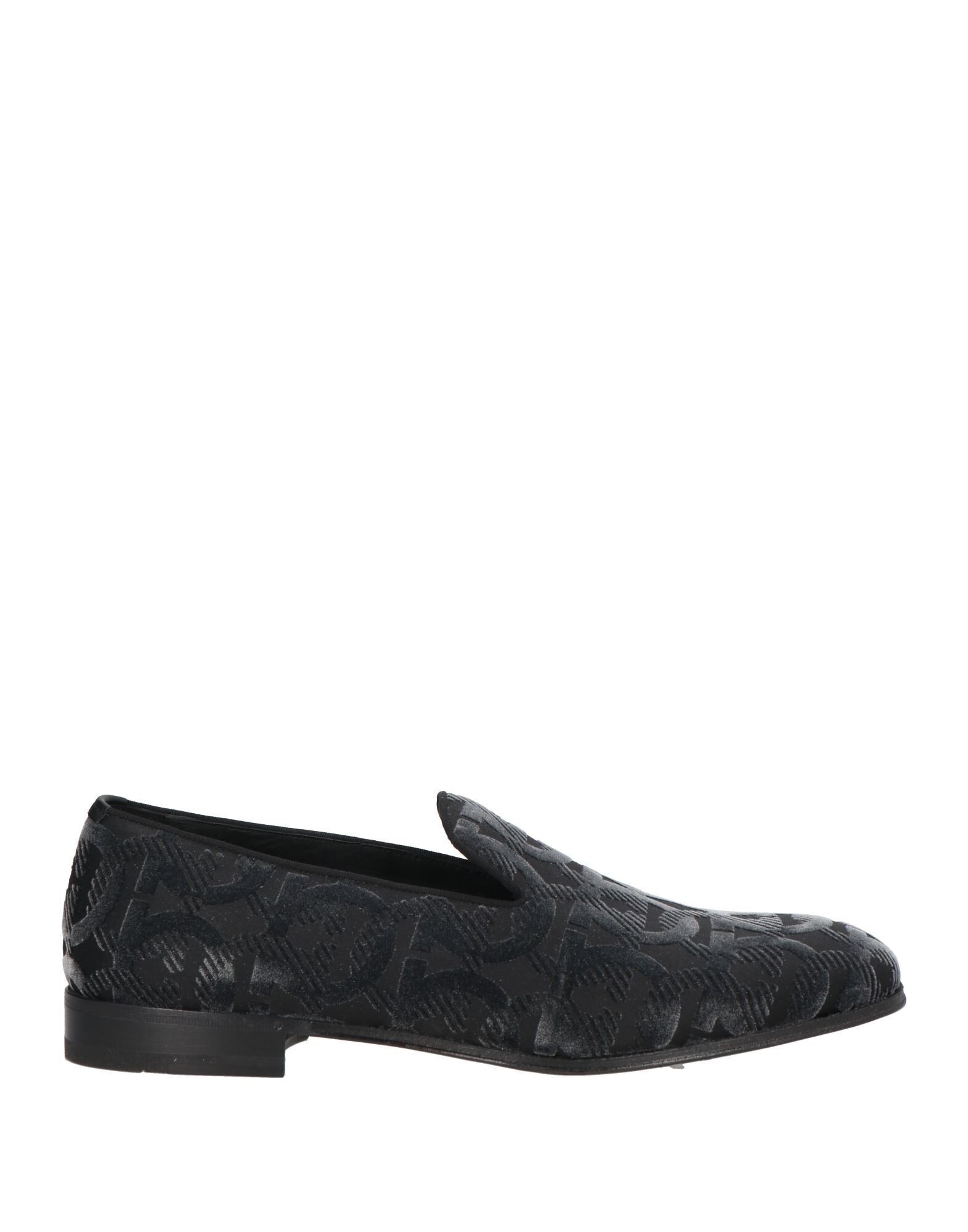 

Лоферы Ferragamo, темно-серый