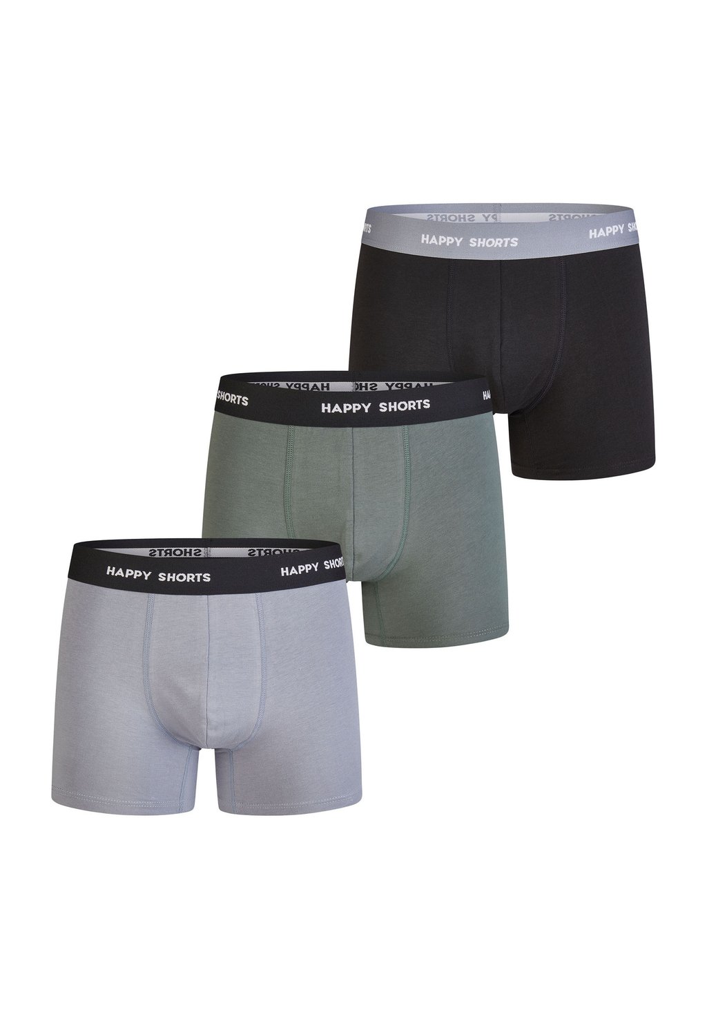 

Брюки 3-PACK Happy Shorts, черный