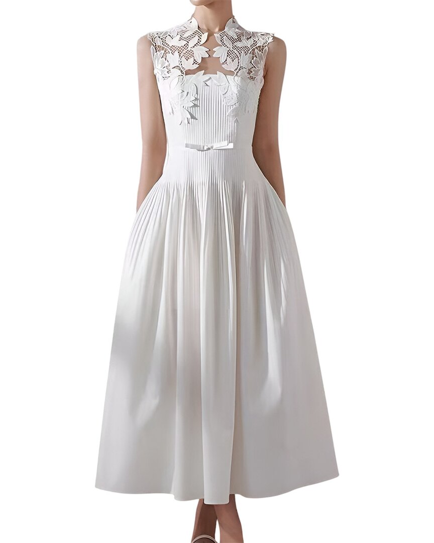 

Платье миди HOMEYEE Homeyee, белый