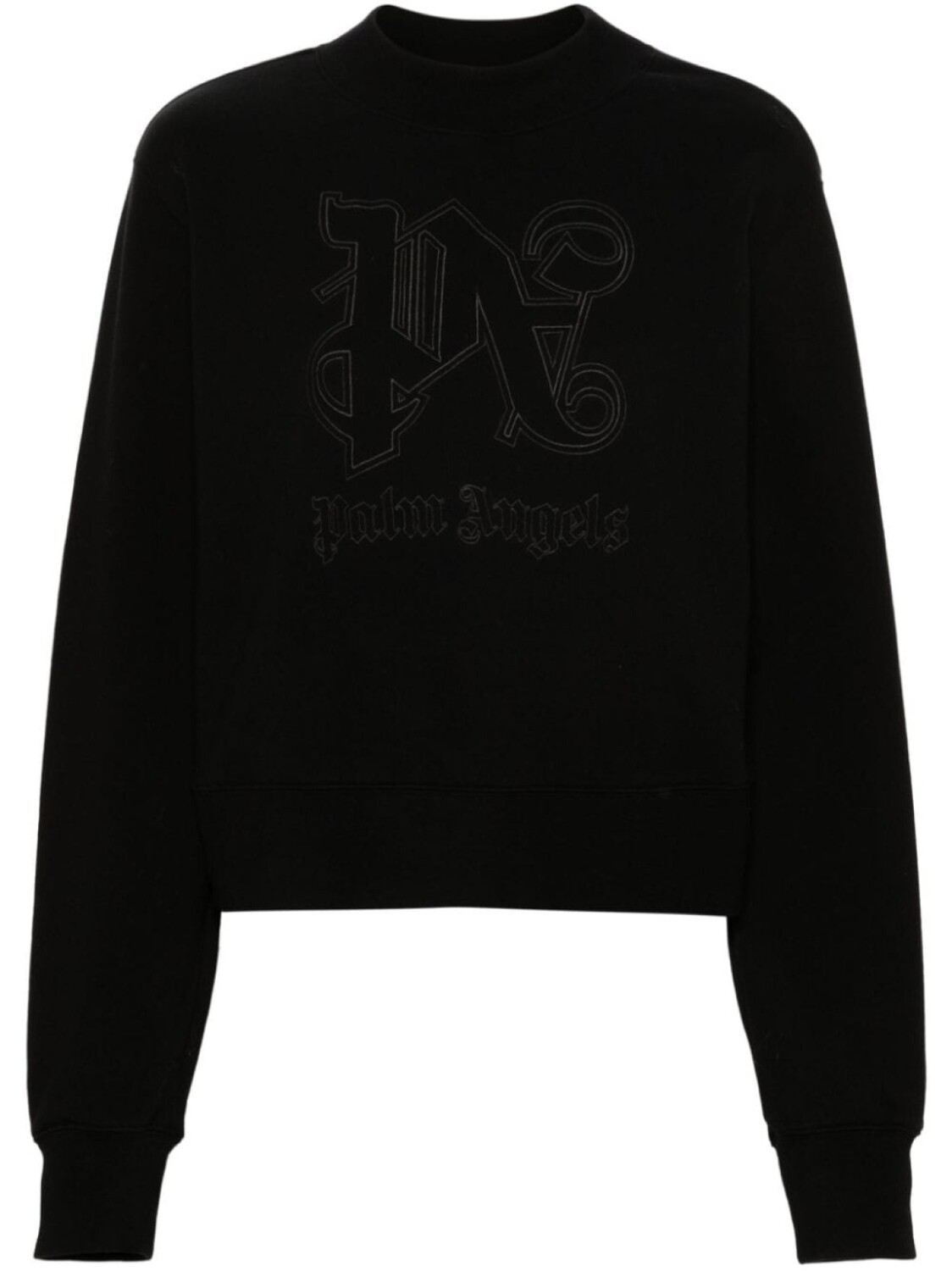 

Palm Angels толстовка Monogram Statement, черный