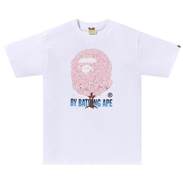 

Футболка BAPE Sakura By Bathing Ape Tee #1, White