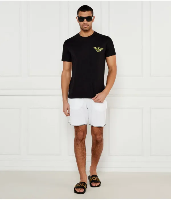 Футболка Regular fit Emporio Armani, черный — фото 2