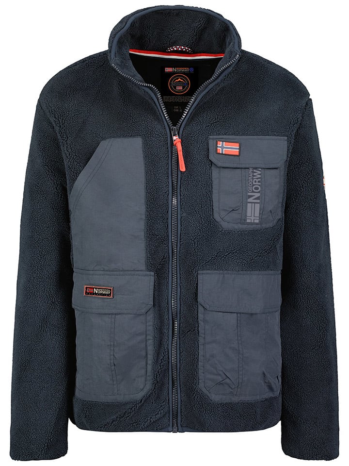 

Флисовая куртка Geographical Norway, темно-синий