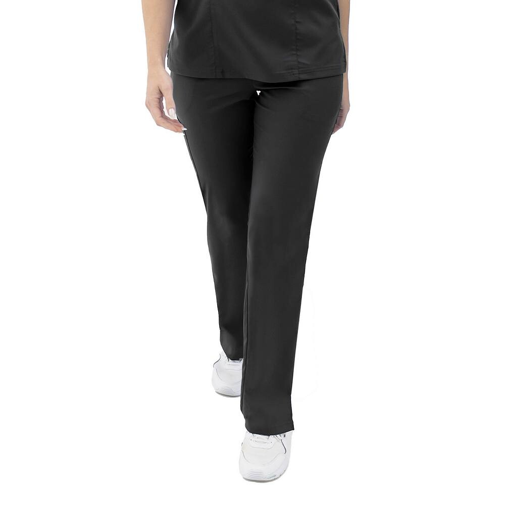 

Женские брюки-карго с плоской передней частью Jockey Meta Scrubs, черный