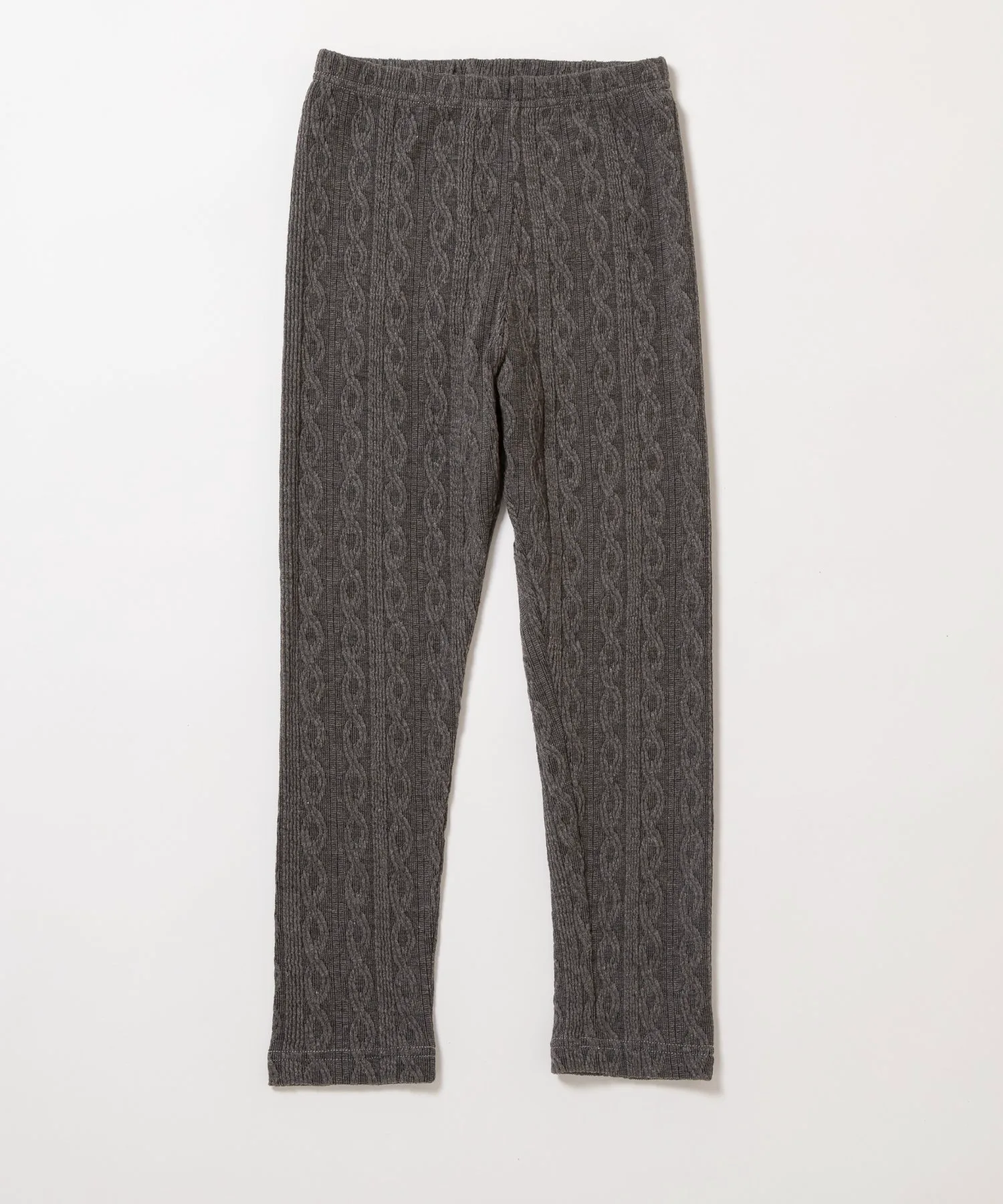 Вязаные жаккардовые леггинсы Ever Closet, Top Charcoal — фото 3