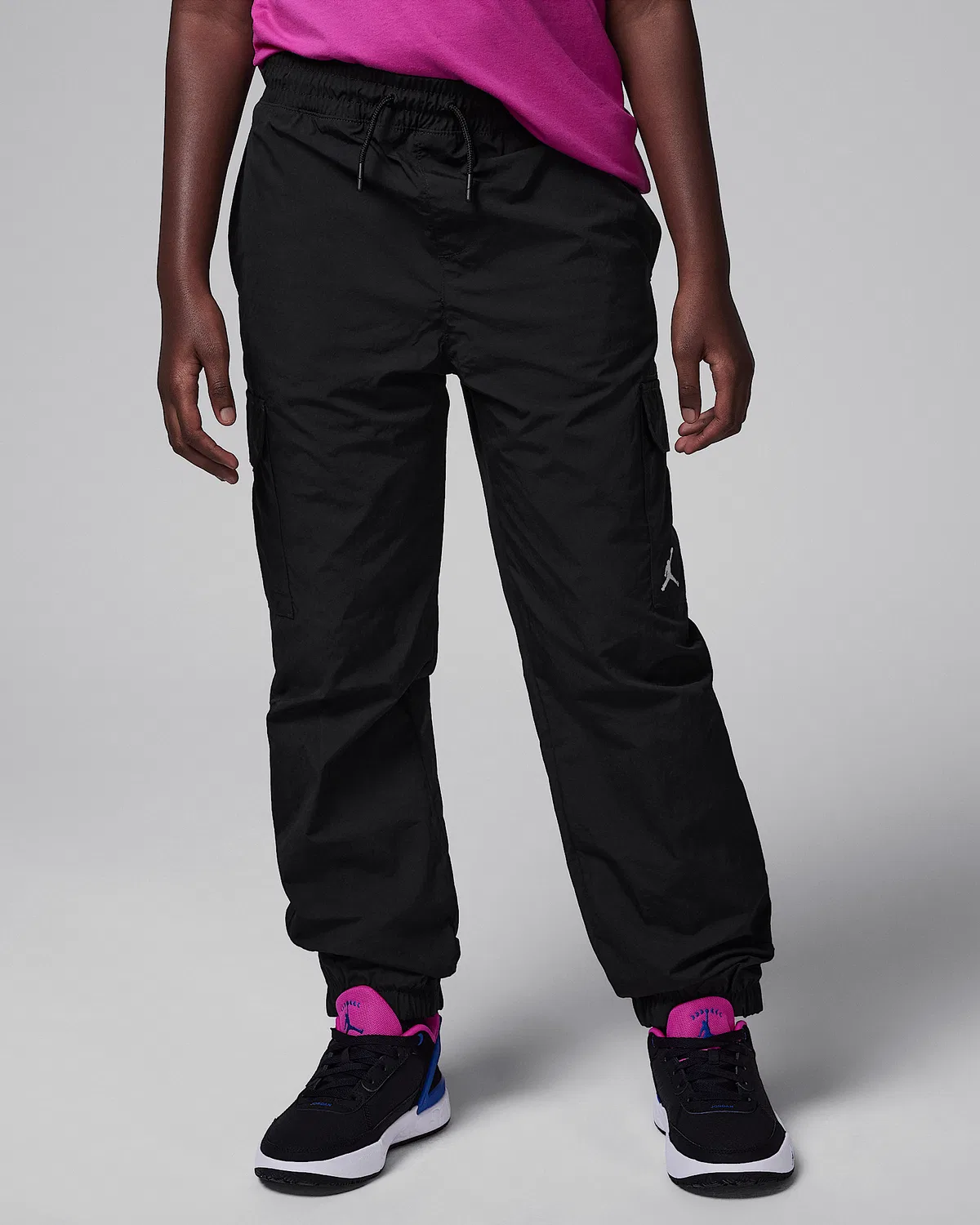 Детские карго-штаны Nike Big Kids' Double Cargo, Black