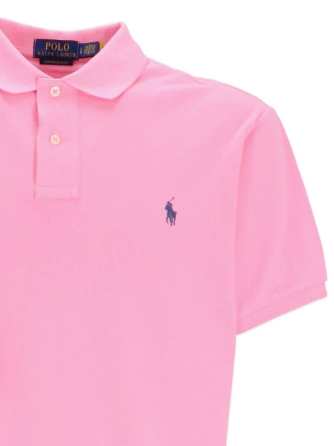 Polo Ralph Lauren рубашка поло с вышивкой Polo Pony, розовый — фото 2