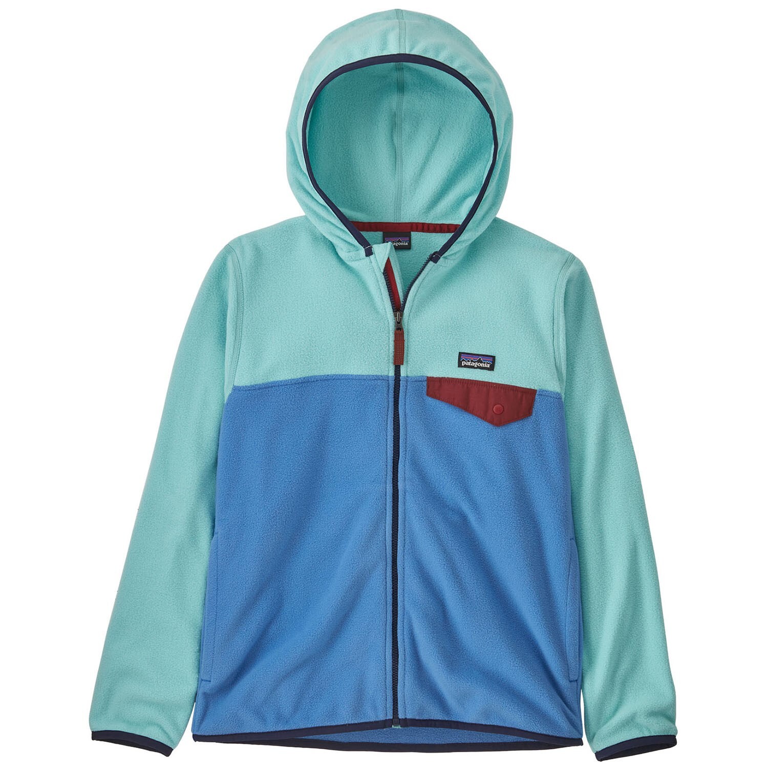 

Куртка Patagonia Micro D Snap-T, синий