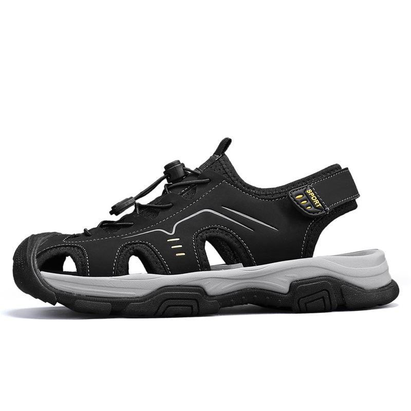 

Нескользящие, дышащие, износостойкие, мужские кроссовки для речного треккинга TELENT, Black