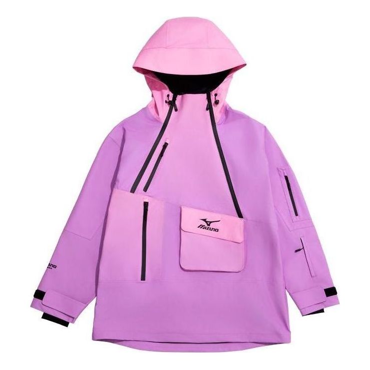 

Худи Mizuno Athletic Hoodie 'Pink Purple', розовый