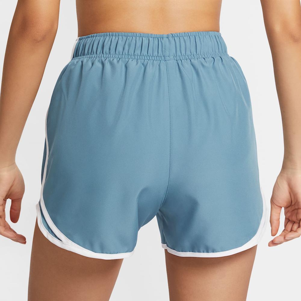Nike Женские спортивные шорты Dri Fit в цвете smoke blue — фото 4