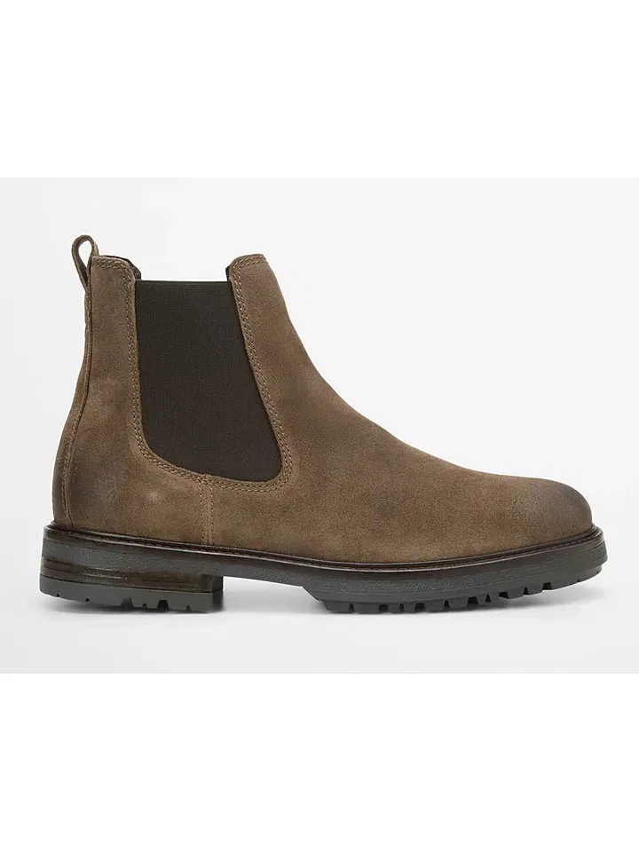 Челси-боты из велюровой кожи, Marc O'Polo Shoes, коричневый