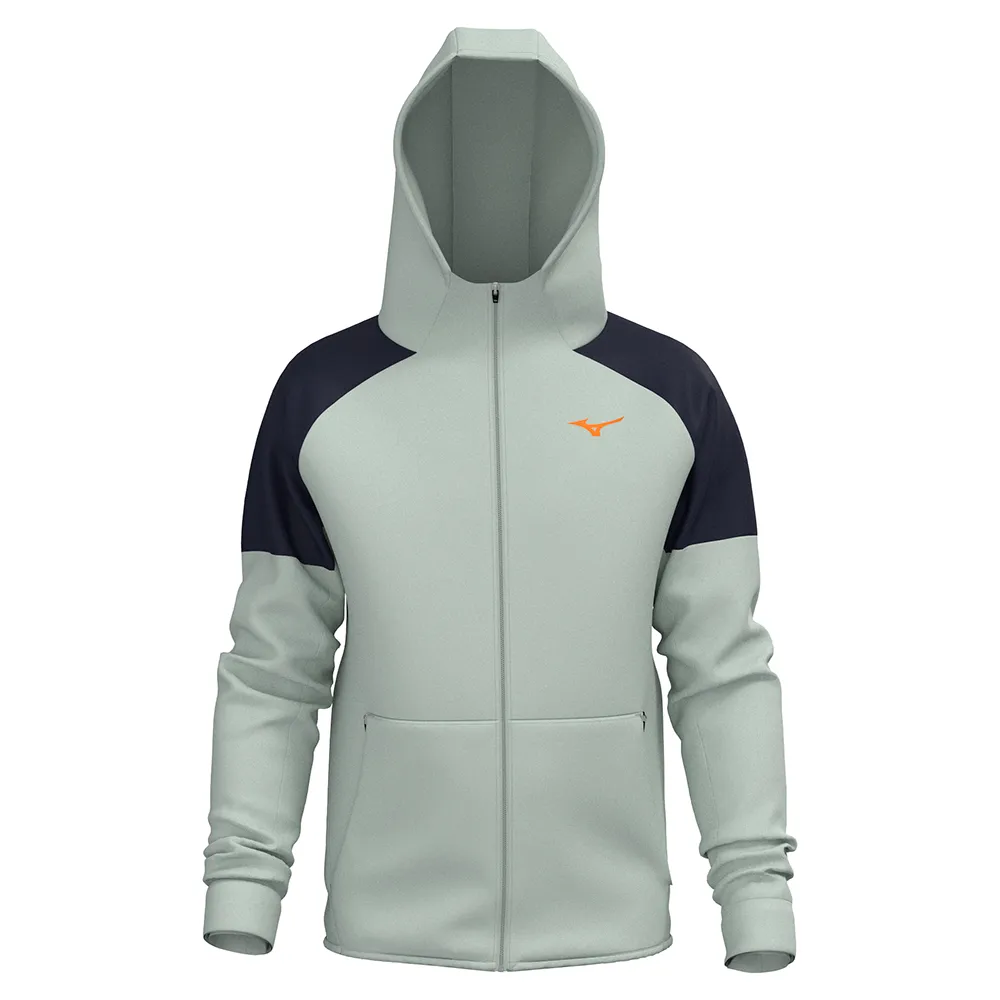 

Толстовка Mizuno Athletics RB full zip, зеленый
