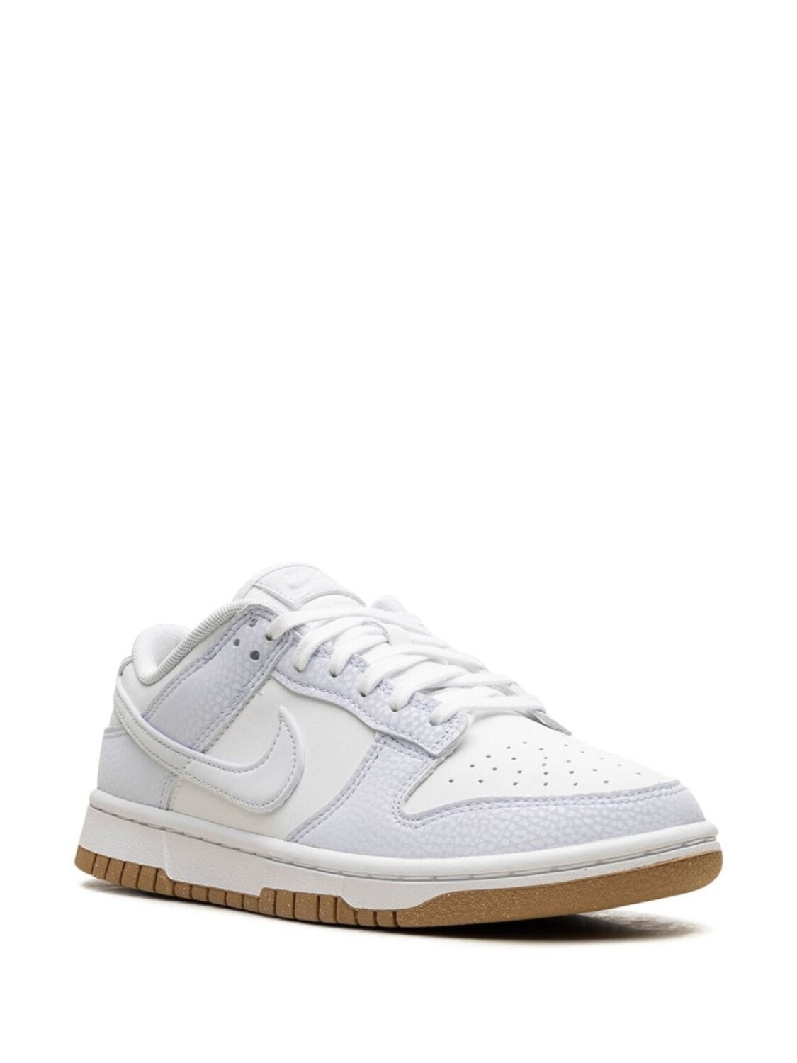 Кроссовки Dunk Low Football Grey/Gum Nike, белый — фото 2