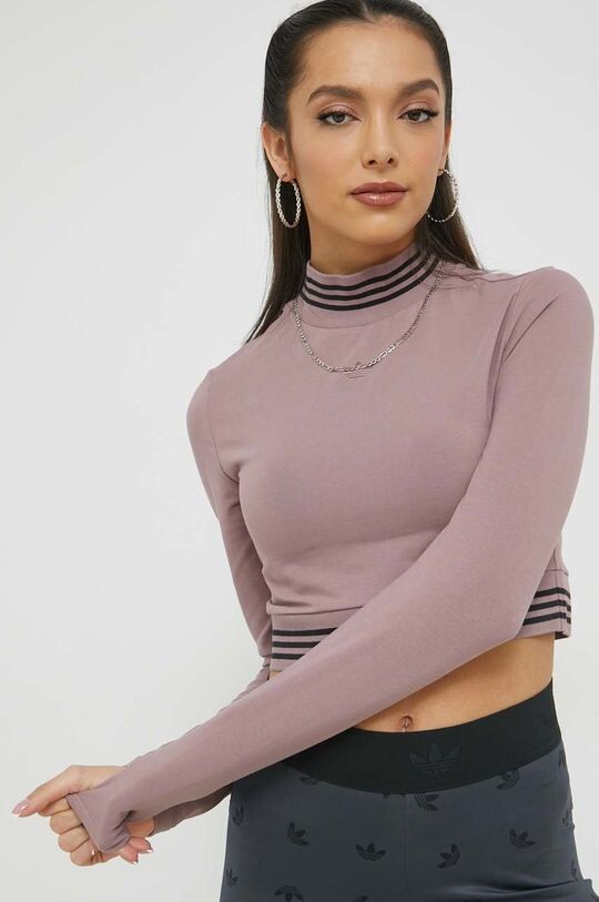 

С длинным рукавом Adidas Originals adidas Originals, розовый