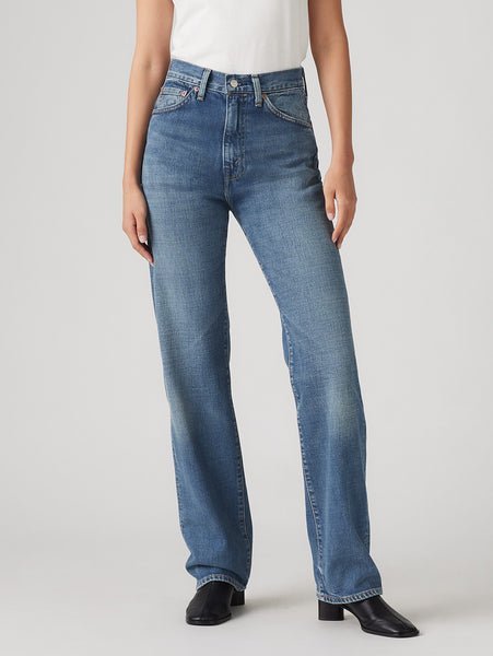 Винтажные джинсы LEVI'S 1950-х годов, модель 701, цвет индиго, размер Medium. Levi'S, Medium Indigo - Worn In