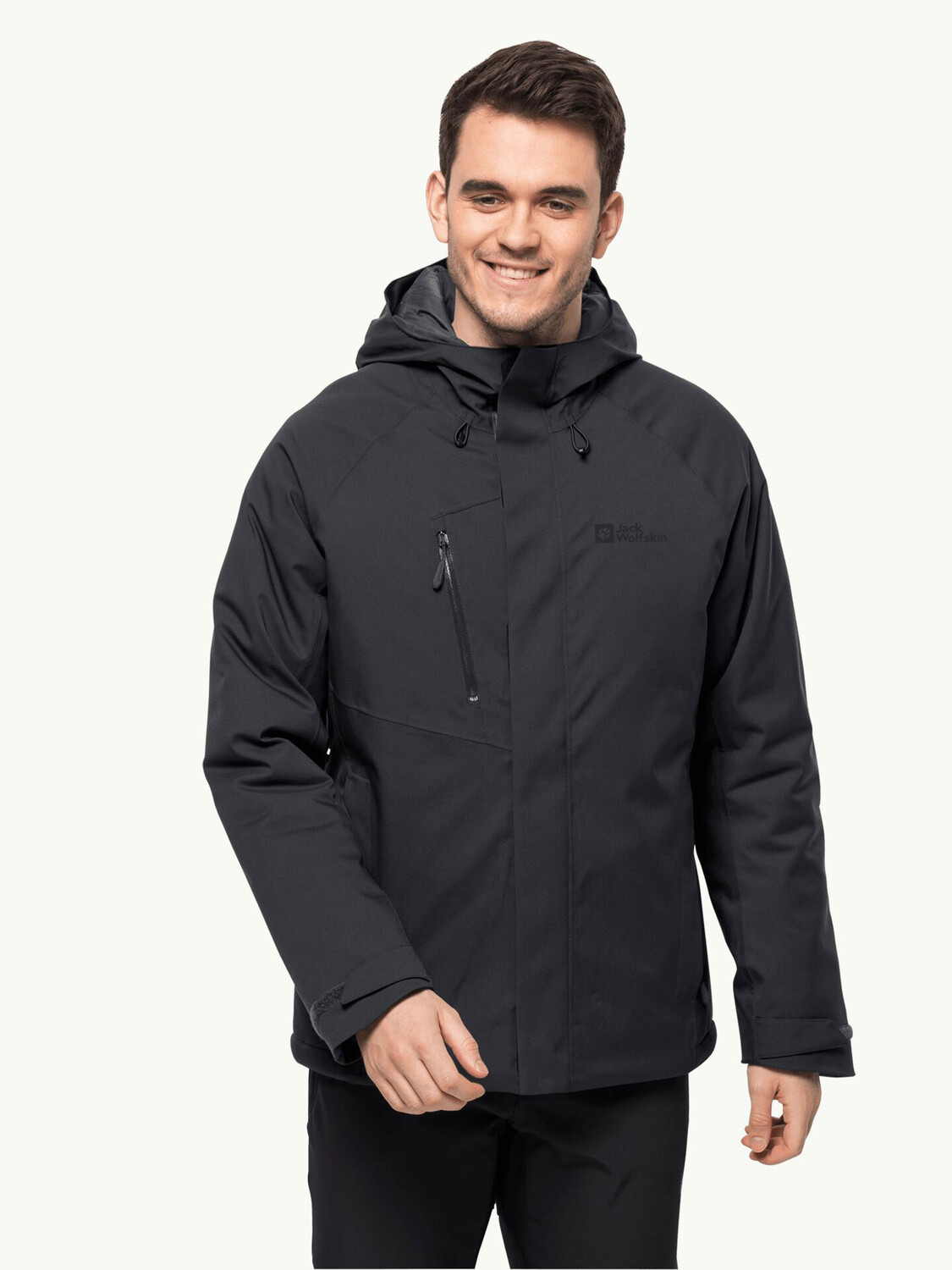 

Куртка Jack Wolfskin TROPOSPHERE INS JKT M, черный