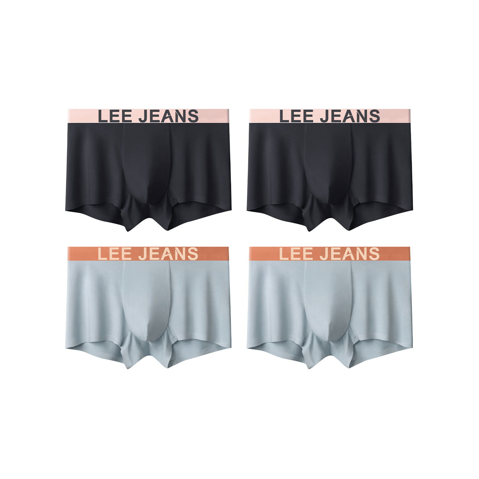 

Трусы Sunset 5.0 мужские 4 шт Lee, черный