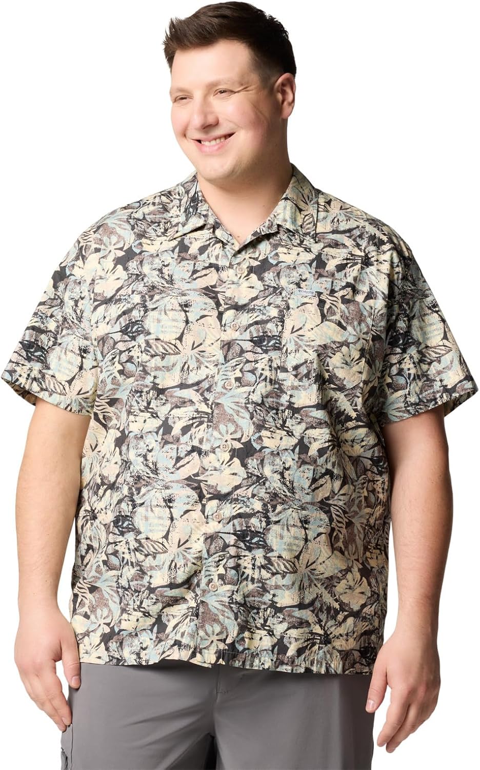 

Columbia Мужская футболка Super Tamiami с длинным рукавом, Crushed Blue Wild Caught, Синий, Columbia Мужская футболка Super Tamiami с длинным рукавом, Crushed Blue Wild Caught