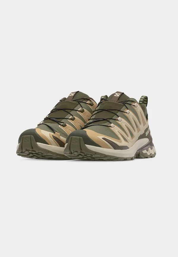 Кроссовки для трейлраннинга xa pro 3d v9 gtx Salomon, Deep Lichen Green/Safari/Dark Earth — фото 3