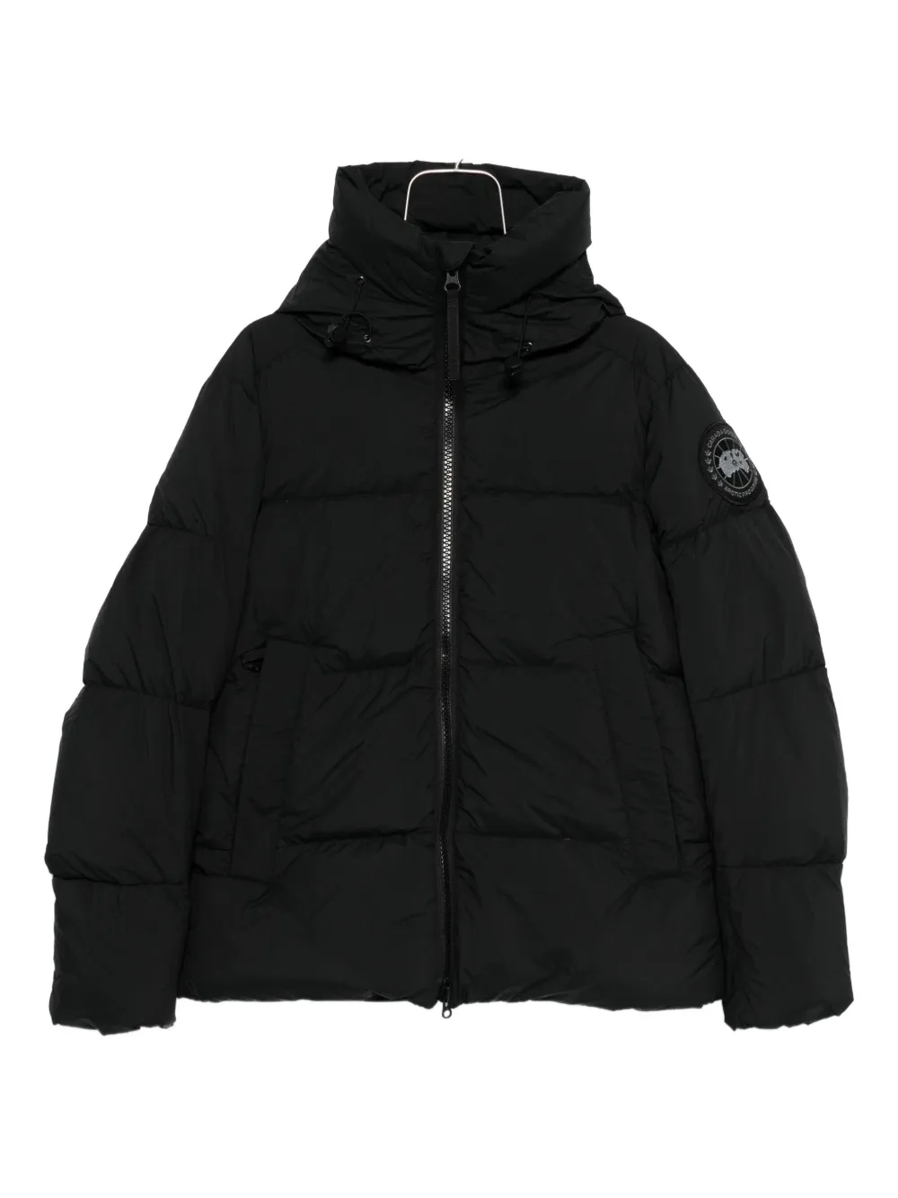 

Куртка-пуховик с логотипом Canada Goose, черный