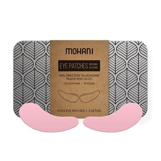 

Многоразовые силиконовые наглазники Розовые 2 шт. Mohani