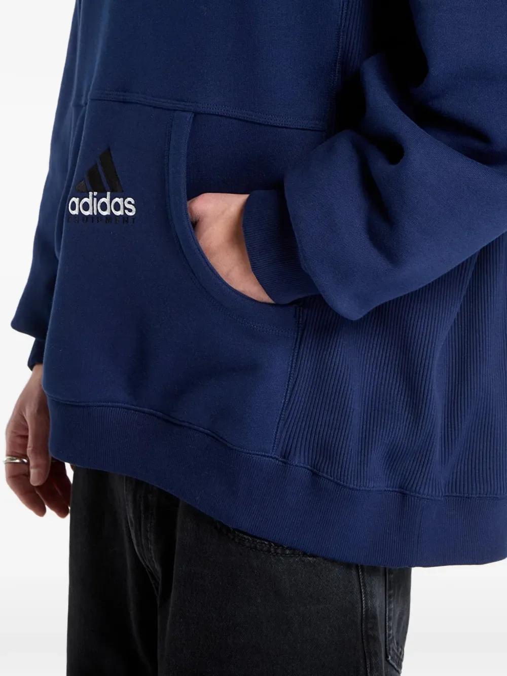 Толстовка Equipment Adidas, синий — фото 2