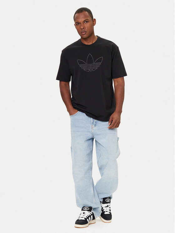 Футболка loose fit Studded JY2806 Adidas, черный — фото 2