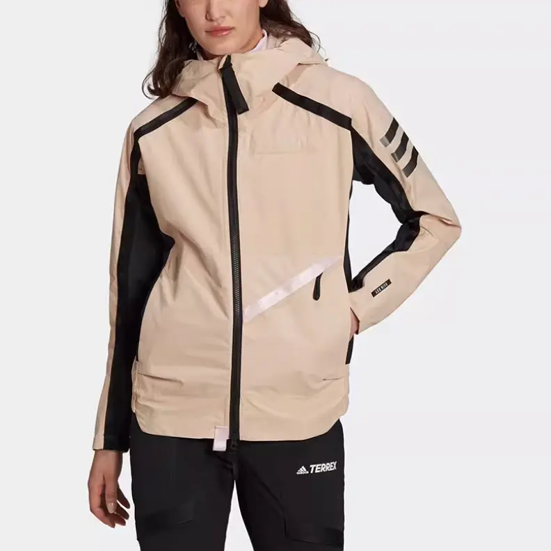Adidas Куртка женская бежевая, Nude — фото 3