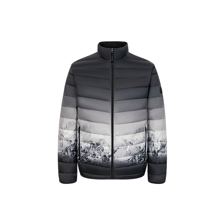 

BOSIDENG Легкая теплая серия пуховик мужской, Snow Mountain Gradient
