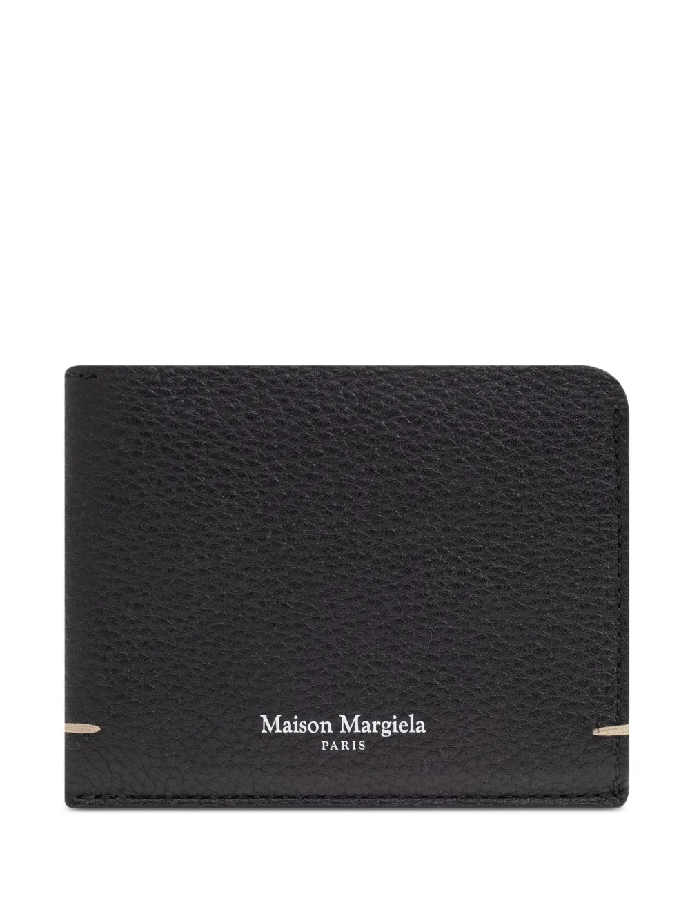 

Картхолдер с декоративной строчкой MAISON MARGIELA, черный