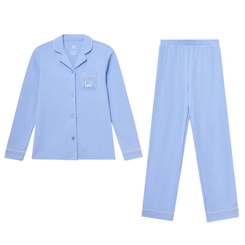 Детский лонгслив с круглым вырезом Lee, Elegant Blue