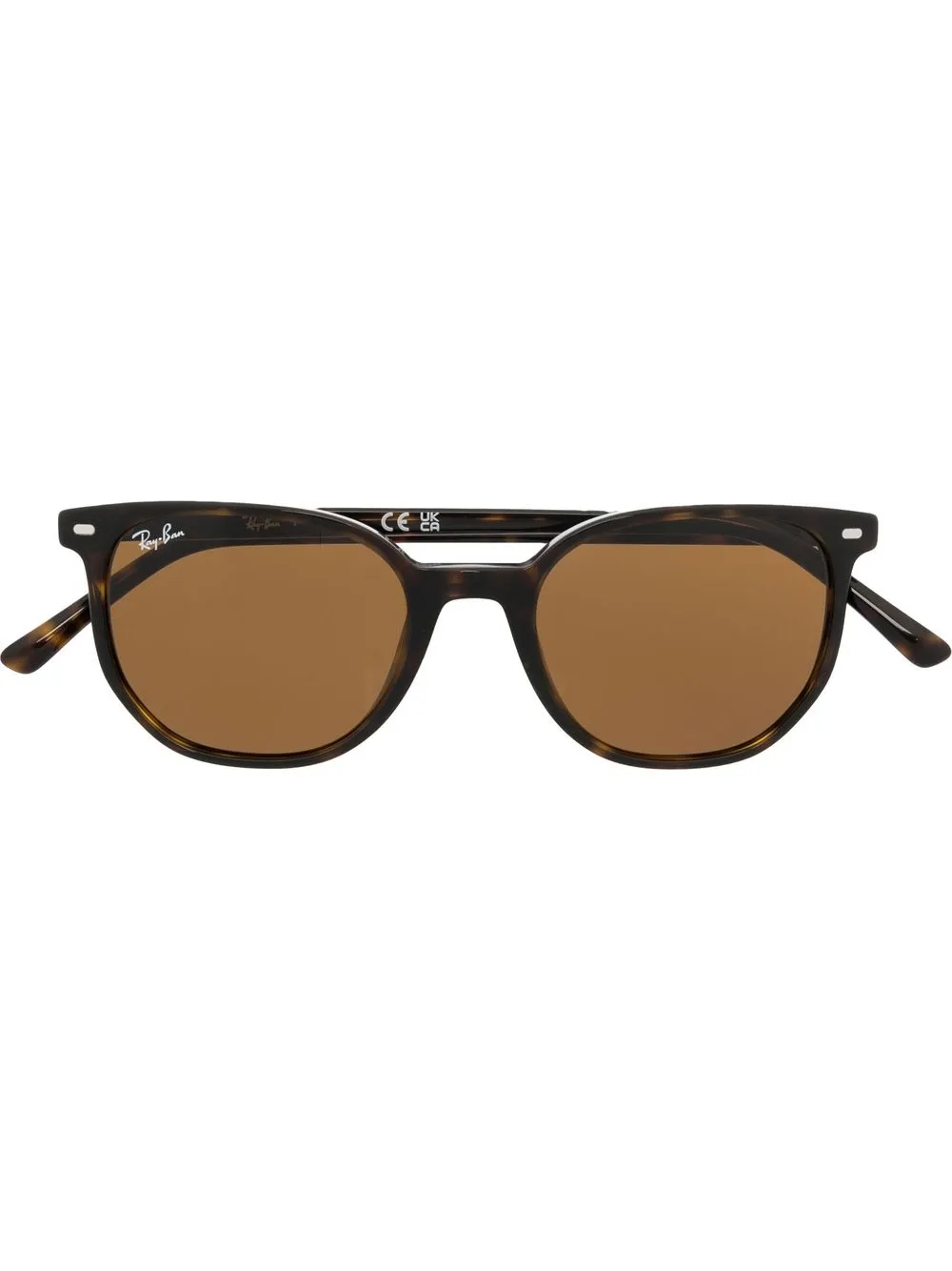 

Солнцезащитные очки Elliot трапециевидной формы Ray-Ban, коричневый
