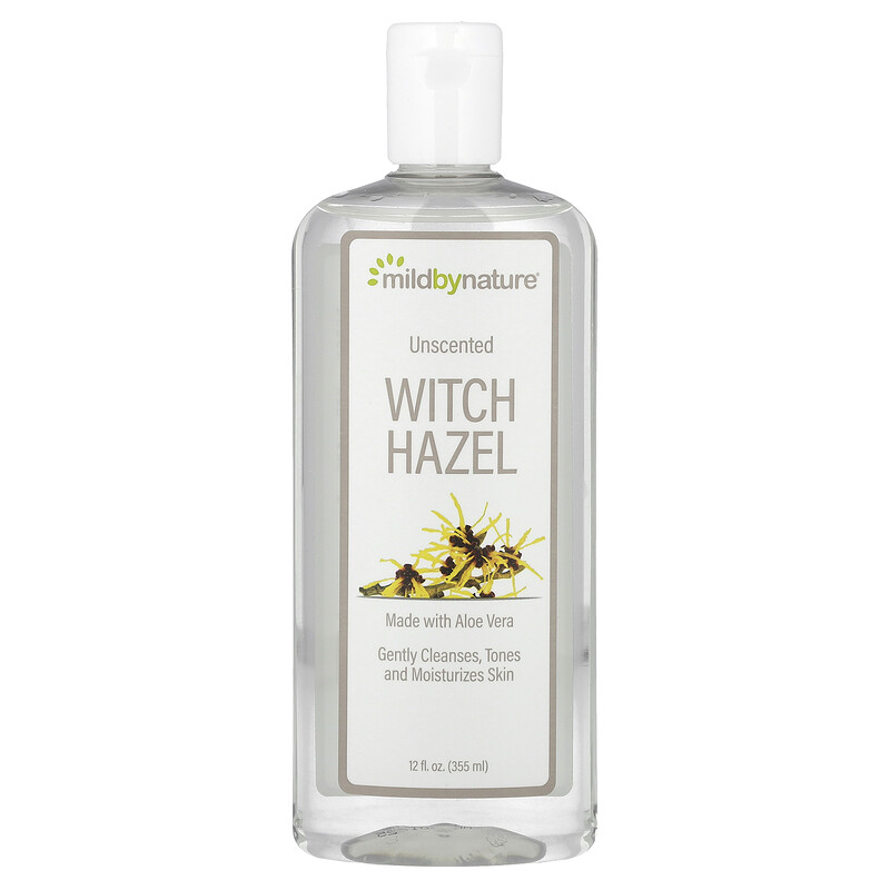 

Mild By Nature, Гамамелис, без запаха, без спирта, 355 мл (12 жидк. унций)