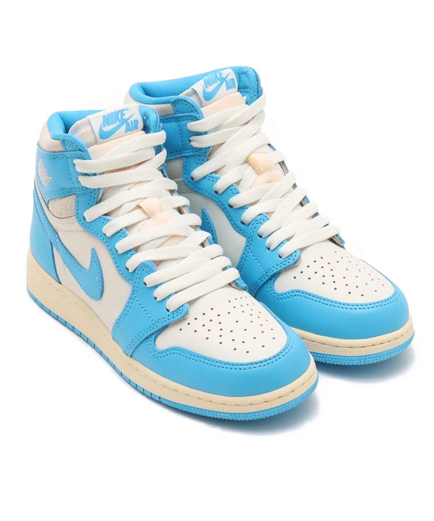 Унисекс кроссовки Air Jordan 1 Retro High OG GS из натуральной кожи Jordan Brand синие