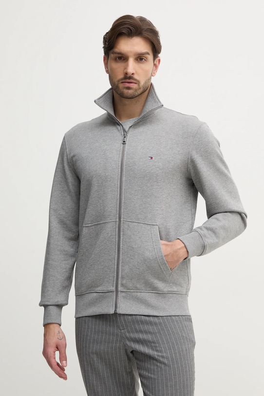 

Хлопковая толстовка Tommy Hilfiger, серый