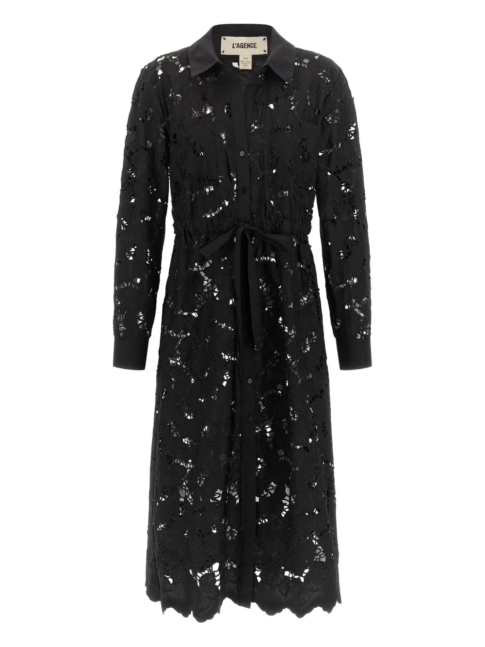 

Миди-платье Emilio L'Agence, черный