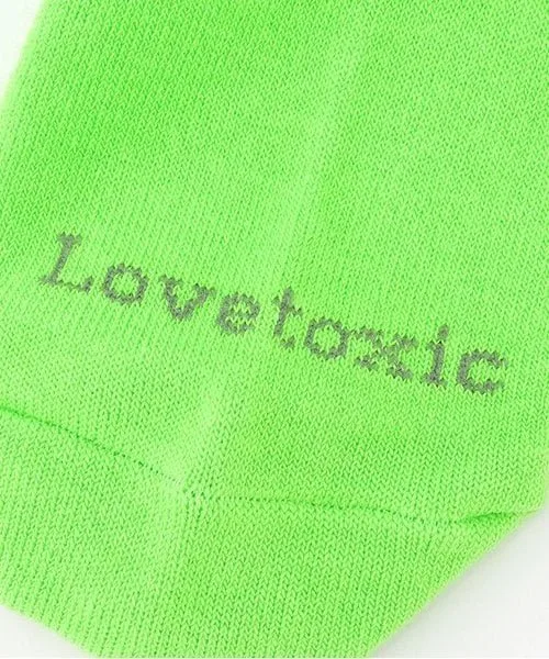 Набор из 3 носков длиной до колена Lovetoxic, Light Green — фото 4