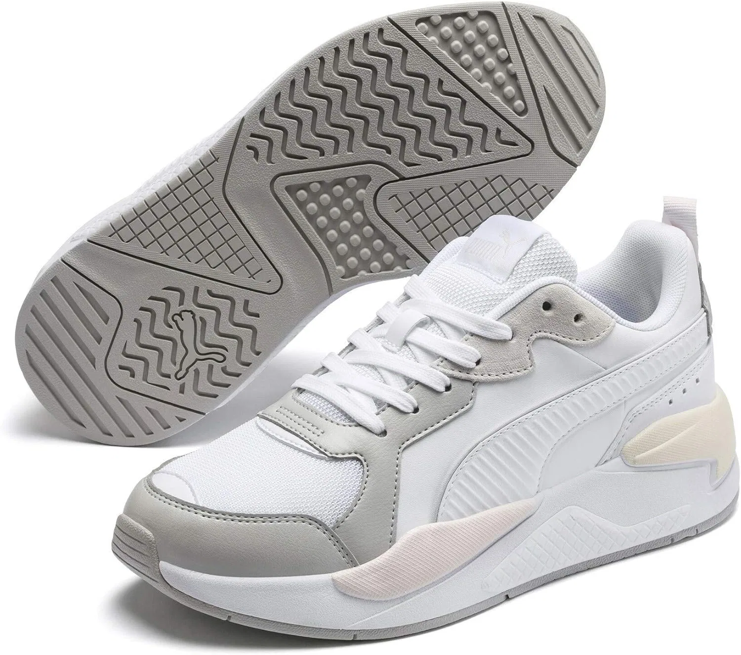 Кроссовки PUMA X-ray Game унисекс для взрослых, Puma White Gray Violet Rosewater Whisper White — фото 2
