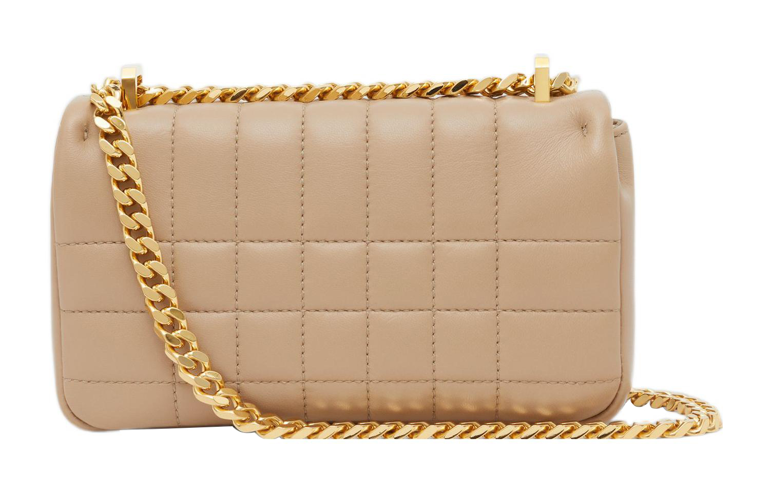 Мини-сумка через плечо Lola Bag из натуральной кожи ягненка, цвет "Овсяный бежевый" — фото 4