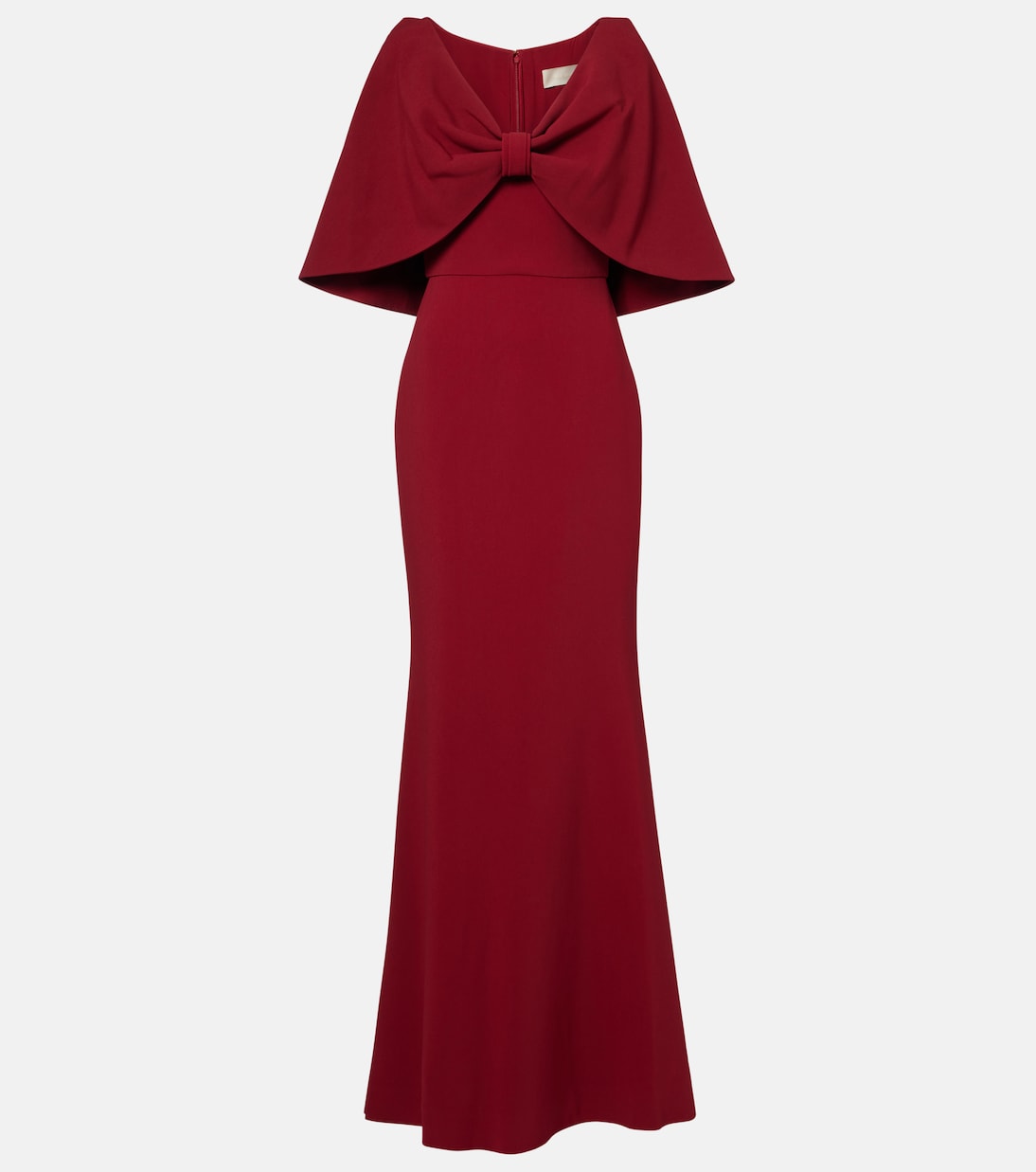 

Платье кади с накидкой Elie Saab, Luscious Red