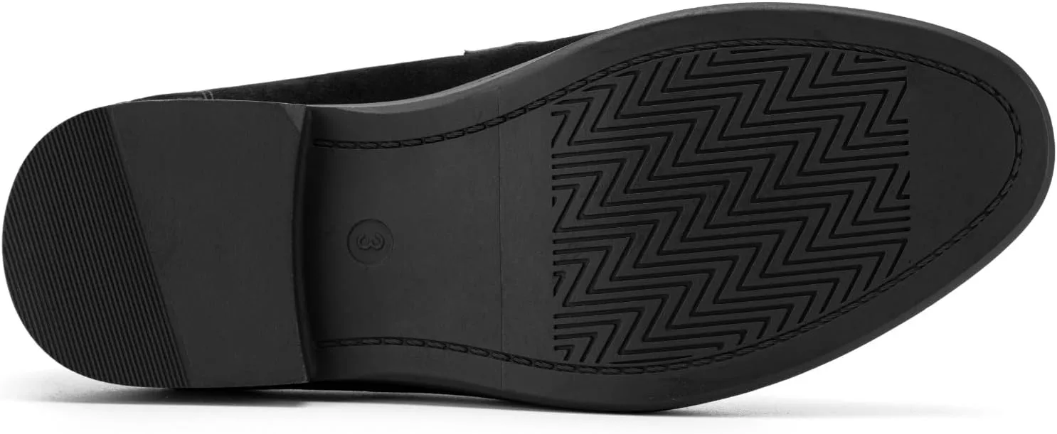 

Детские лоферы Meijiana для торжественных случаев - туфли-смокинги для малышей, черный