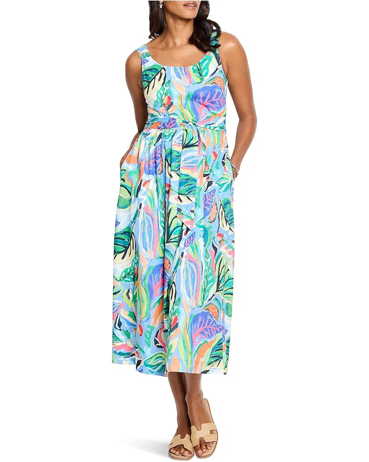 

Платье NIC+ZOE Petite Island Beat Sophie Dress, синий мульти