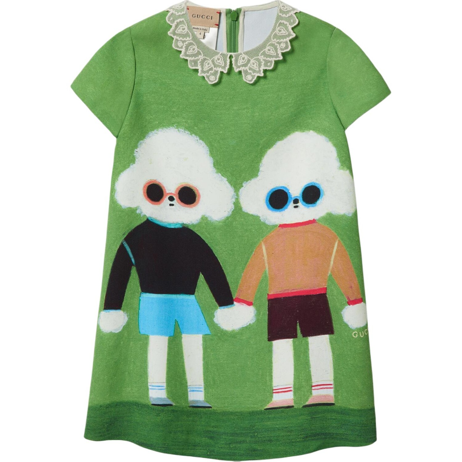 

Детское платье Gucci, зеленый