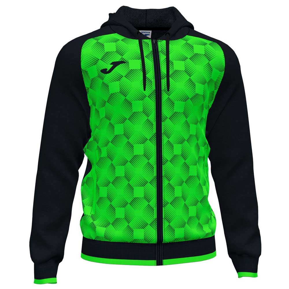 

Толстовка Joma Supernova III Full Zip, зеленый