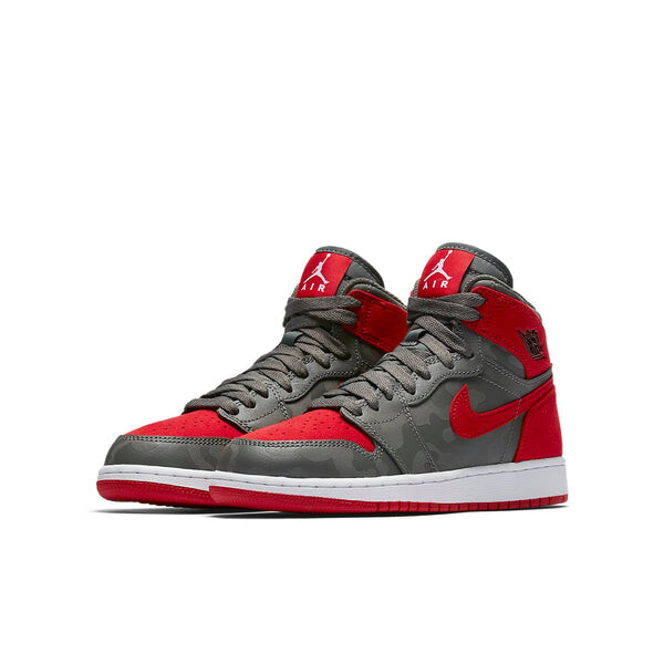 Кроссовки 1 ретро hi prem Air Jordan, серый — фото 3