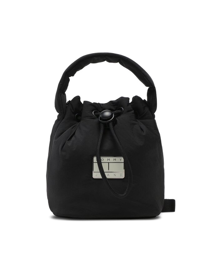 

Сумка Tjw Hype Conscious Bucket Bag Aw0Aw14142 Tommy Jeans, черный
