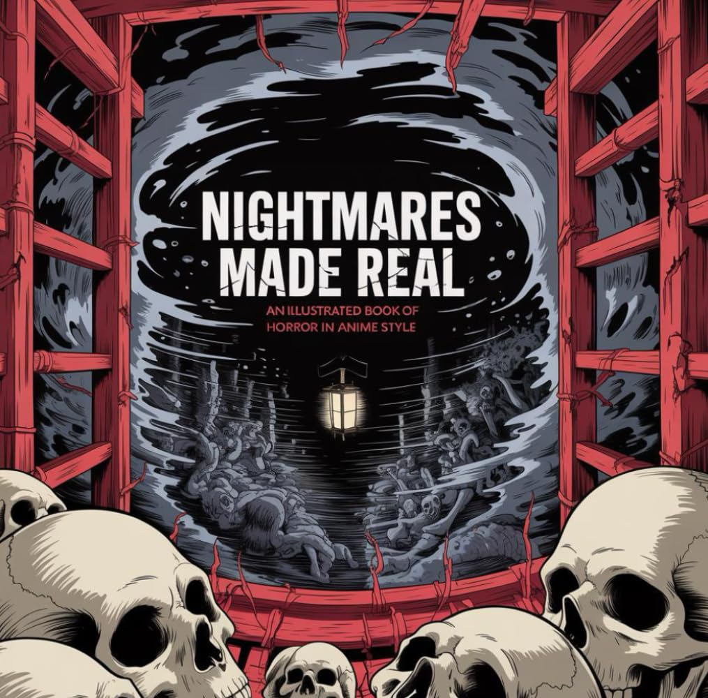 

Nightmares made real: an Illustrated Book of Horror in Anime Style (German Edition) (Independently published)
