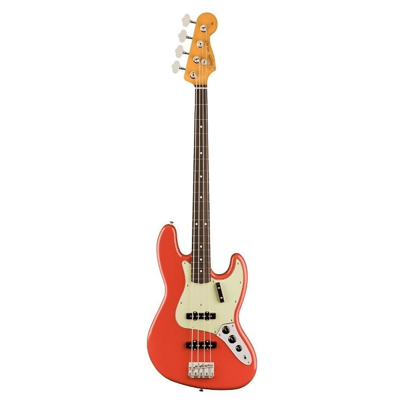 

Басс гитара Fender Vintera II 60s Jazz Bass, Fiesta Red Bass Guitar