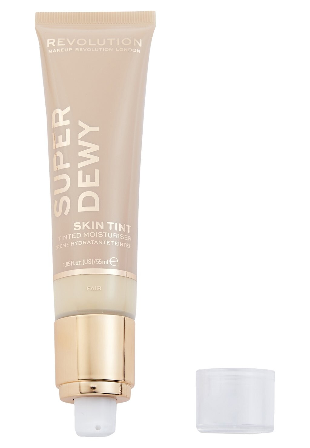 

Тональный дневной уход SUPERDEWY TINTED MOISTURISER Makeup Revolution, цвет fair